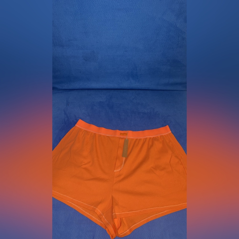 SKIMS COTTON RIB LOOSE BOXER